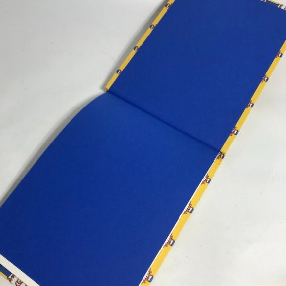 GUCCI picture Logo GG Sketchbook Note Stationery notebook paper yellow Unused - Picture 9 of 9